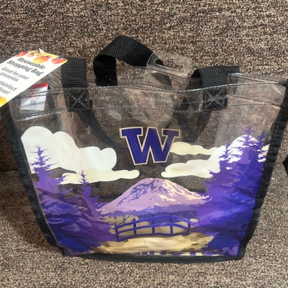 Clear Game Tote Bag - 11" x 11"
